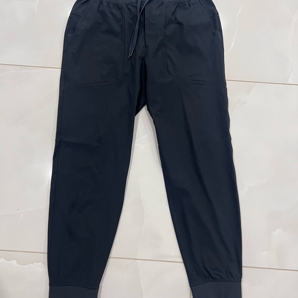 Lululemon Athletica Black Jogger Sweatpants‎ Elastic Waist - Picture 1 of 7